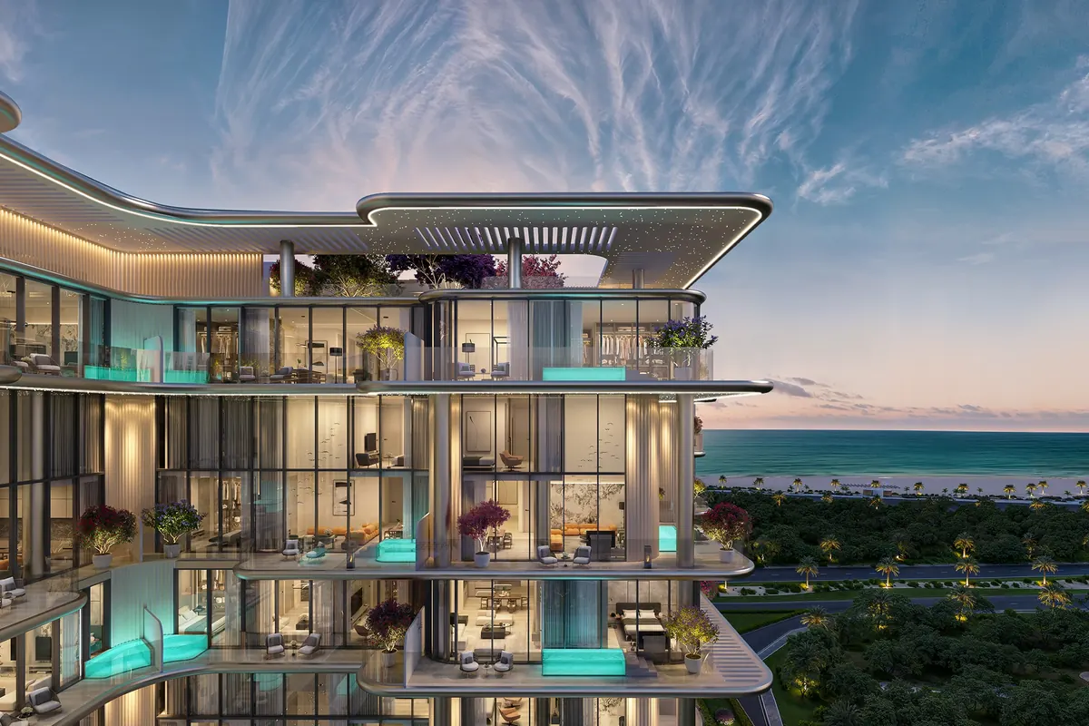 Villa del Gavi Dubai Islands – exterior view of the building