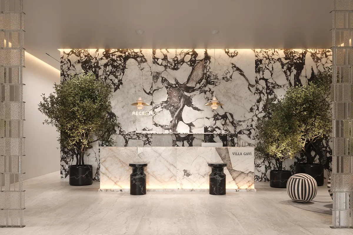 Villa del Gavi Dubai Islands – lobby